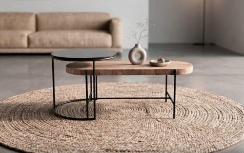 Mesa de centro Industrial Duo
